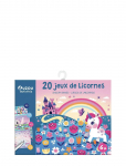 Auzou - Activity Cards - 20 Unicorn Games - Lauam&auml;ngud - ONE SIZE