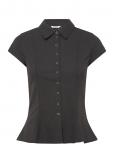 Weekday - Slim Fit Short-Sleeved Crepe Shirt - L&uuml;hikeste varrukatega - 38