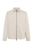 Knowledge Cotton Apparel - Twill Zip Overshirt - Pealiss&auml;rgid - L