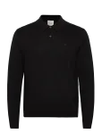 Calvin Klein - Ls 100% Merino Polo 14Gg - Pikkade varrukatega - L