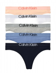 Calvin Klein - Thong 5Pk - Stringid - M