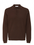 ONLY & SONS - Onsberry Reg 12 Ls Polo Knit Frml - Pikkade varrukatega kootud polos&auml;rgid - XXL