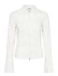 Weekday - Long-Sleeved Fitted Zip Shirt - Pikkade varrukatega - 38