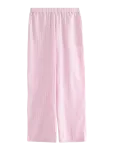 Lindex - Pyjama Trousers In Cotton - P&uuml;ksid - XS
