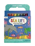Ooly - Crayons And Colouring Book - Sea Life - Carry Along - Pliiatsid - ONE SIZE