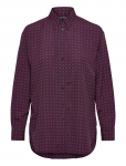 Lauren Ralph Lauren - Relaxed Fit Foulard-Print Crepe Shirt - Pikkade varrukatega - XS