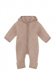 Huttelihut - Pram Suit Ears Cot. Fleece - Fliisist kombinesoonid - 98