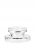 Broste Copenhagen - Petra Candle Holder - Teek&uuml;&uuml;nlajalad - H6.5CM