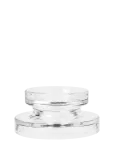 Broste Copenhagen - Petra Candle Holder - Teek&uuml;&uuml;nlajalad - H6.5CM