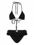 Juicy Couture - Heritage Towelling Frilly Bikini - Bikiinip&uuml;ksid - XS