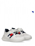 Tommy Hilfiger - Tommy Hilfiger Flag Low Cut Lace-Up/Velcro Sneaker - Madala s&auml;&auml;rega tossud - 28