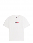 Tommy Jeans - Tjm Rlx La Backprint Ss Tee Ext - L&uuml;hikeste varrukatega - XXL