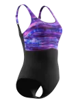 Speedo - Print Contour Eclipse Swimsuit - Spordi ujumistrikood - 38