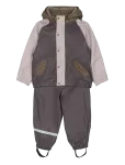 Mikk-line - Pu Rain Set + Fleece/Susp. 104 - Vihmariiete komplektid - 116
