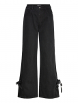 Laagam - Jada Black Denim Relaxed Jeans - Laiad - 36