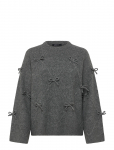 Gina Tricot - Knitted Bow Sweater - Džemprid - XS