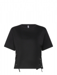 Pieces - Pcfenja Ss Tie Detail T-Shirt Jsr D2D Pp - L&uuml;hikeste varrukatega - M