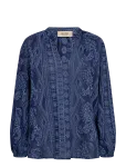 MOS MOSH - Mmgata Allo Blouse - Pikkade varrukatega - S