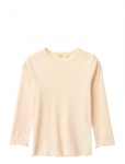 Copenhagen Colors - Modal Rib Ls Tee W. Picot - Pikkade varrukatega T-s&auml;rgid - 128