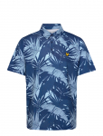 Lyle & Scott Sport - Golf Leaf Print Polo - Spordi l&uuml;hikeste varrukatega polos&auml;rgid - M