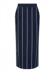 French Connection - Sunday Sweat Striped Midi Skir - P&otilde;lveni ja midiseelikud - XL