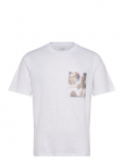 Jack & Jones - Jormontauk Aop Pocket Tee Cn - L&uuml;hikeste varrukatega - XXL