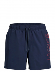 Jack & Jones - Jpstmaui Wave Logo Swim Shorts Reg Sn - L&uuml;hikesed p&uuml;ksid - M