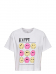 Kids Only - Kogannbel-Smile Life Ss Tee Ot Jrs - L&uuml;hikeste varrukatega - 158-164