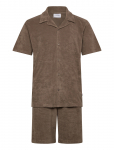 Lindbergh - Relaxed Fit Towel Shirt S/S Set - L&uuml;hikeste varrukatega s&auml;rgid - XXL