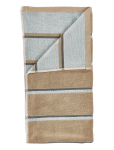 Zone Denmark - H&aring;ndkl&aelig;de Sauna 50X100 Camel/Ice Blue/Olive Green - Vannir&auml;tikud - 100X50X0.5CM x 100