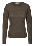 Rethinkit Studios - Merino Wool Tee Ls Haze - Spordi aluss&auml;rgid - XS