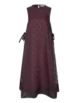 STINE GOYA - 2069 Organza, Tied A-Line Dress - P&otilde;lveni ja midi - S