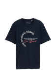 Tom Tailor - Printed T-Shirt - L&uuml;hikeste varrukatega - XXL