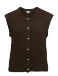 Object - Objsaggia Re Knit Vest Cardigan Noos - Kootud vestid - L
