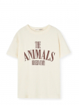 THE ANIMALS OBSERVATORY - Pupfish Kid T-Shirt Raw White 8Y - L&uuml;hikeste varrukatega - 116
