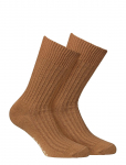 Alpacasocks&Co - Merino Cashmere Ribbed Crew 1-Pack - Tavalised sokid - 42-45