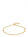 SN&Ouml; Of Sweden - Steel Double Amsterdam Anklet Plain G-Onesize - Jalaketid - ONE SIZE