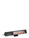 Nordic Sense - Terrassevarmer Til V&aelig;g 1500 Watt Sort - Tuleasemed - 54.7X 12.7X 9CM x 54.7