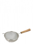 Holm - Tr&aring;dsigte 16 Cm Rustfrit St&aring;l/Akacie - Colanders, Sieves & Funnels - 16 CM x 31.5