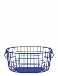 Blomus - Storage Basket - 17 X 37 X 27 Cm - Kago - Mazarine Blue - Hoiukorvid - L 27.6CM