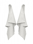 The Organic Company - Big Waffle Hand Towel (2 Pack) - K&auml;ter&auml;tikud - 50X 75CM