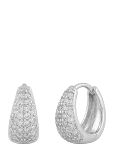 SN&Ouml; Of Sweden - Essential Honey Crystal Small Oval Ear S/Clear - Onesize - R&otilde;ngad - ONE SIZE