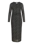 Vila - Vicarini O-Neck L/S Midi Dress/Bfs - P&otilde;lveni ja midi - M