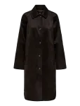 ONLY - Onlcarolina Long Faux Suede Coat Otw - Kerged mantlid - XS