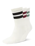 Weekday - 3-Pack Striped Sport Socks - Tavalised sokid - 43-45