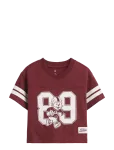 GAP - Baby & Toddler Brannan Bear Football Jersey T-Shirt - L&uuml;hikeste varrukatega - 74/80