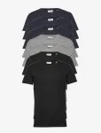 Lindbergh - Basic O-Neck Tee S/S 7 Pack - L&uuml;hikeste varrukatega - S