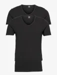 JBS - Jbs 2-Pack T-Shirt V-Neck Gots - L&uuml;hikeste varrukatega - L