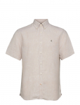 Morris - Douglas Linen Ss Shirt-Classic Fit - L&uuml;hikeste varrukatega - XS