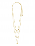 Pilgrim - Carol Layered Necklace 3-In-1 - Statement kaelakeed - ONE SIZE